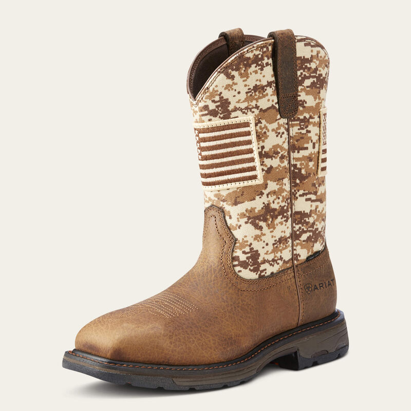 Ariat WorkHog Patriot Wide Square Steel Toe