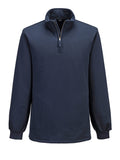 Portwest Bizflame Knit 1/4 Zip Sweatshirt