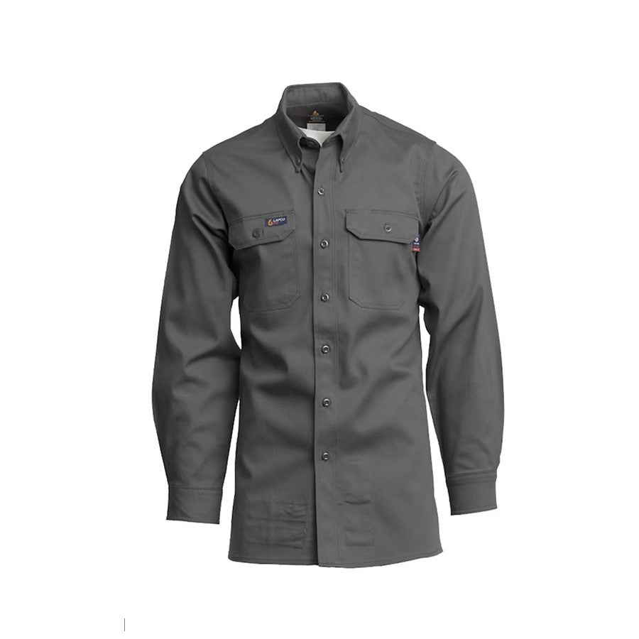 Lapco Button-Front Uniform Shirt