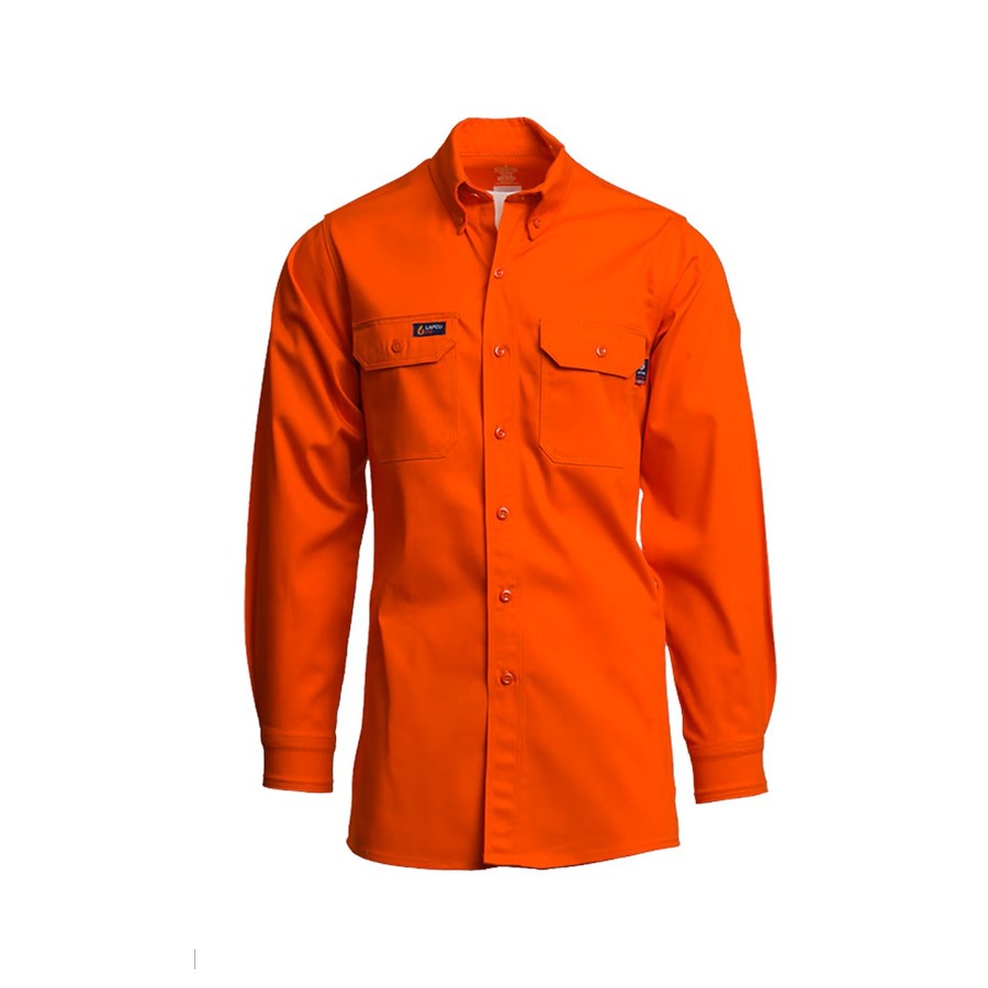 Lapco Button-Front Uniform Shirt
