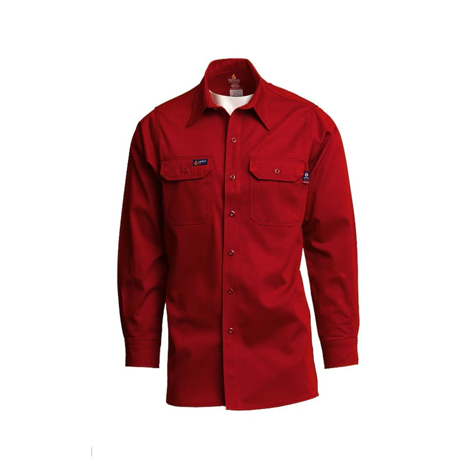 Lapco Button-Front Uniform Shirt