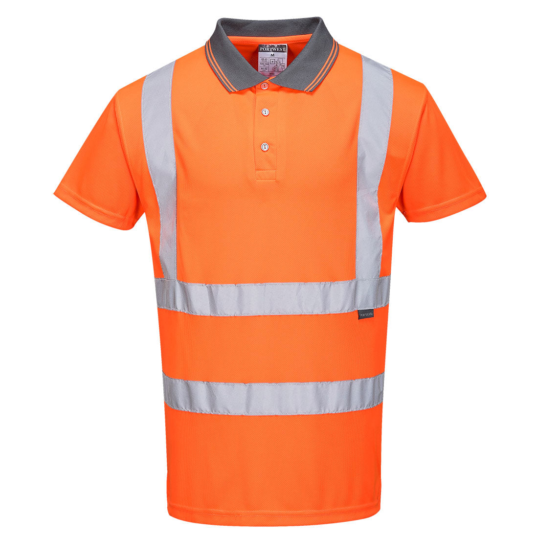 Portwest Short-Sleeve Hi-Vis Polo