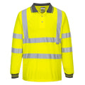 Portwest Long-Sleeve Hi-Vis Polo