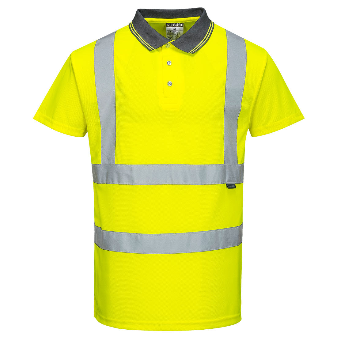 Portwest Short-Sleeve Hi-Vis Polo
